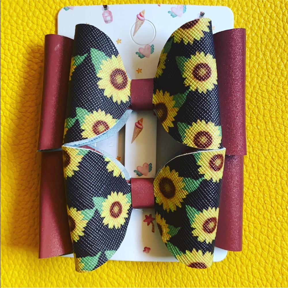 Handmade Hair bow floral